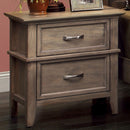 Loxley Weathered Oak Night Stand - Star USA Furniture Inc