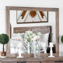Wynton Weathered Light Oak Mirror - Star USA Furniture Inc
