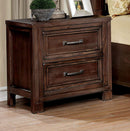 Tywyn Dark Oak Night Stand - Star USA Furniture Inc