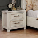 Tywyn Antique White Night Stand - Star USA Furniture Inc