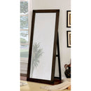 Rexburg Wire-Brushed Rustic Brown Standing Mirror - Star USA Furniture Inc
