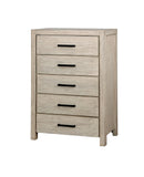Strasburg Wire-Brushed White Chest - Star USA Furniture Inc