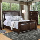 Litchville Brown Cherry E.King Bed - Star USA Furniture Inc