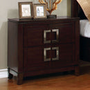 Balfour Brown Cherry Night Stand - Star USA Furniture Inc