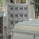 Pantaleon Antique Light Gray Chest - Star USA Furniture Inc