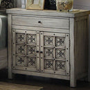 Pantaleon Antique Light Gray Night Stand - Star USA Furniture Inc