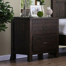 Brenna Espresso Night Stand - Star USA Furniture Inc