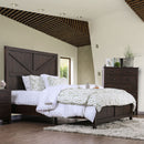 Brenna Espresso Cal.King Bed - Star USA Furniture Inc