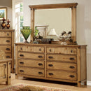 PIONEER Weathered Elm Dresser - Star USA Furniture Inc