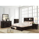 Karla Espresso 5 Pc. Queen Bedroom Set w/ 2NS - Star USA Furniture Inc
