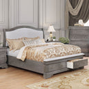 Merida Gray Cal.King Bed - Star USA Furniture Inc