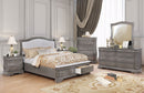 Merida Gray 4 Pc. Queen Bedroom Set - Star USA Furniture Inc