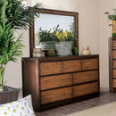 Covilha Antique Brown Dresser - Star USA Furniture Inc