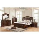 Janiya Brown Cherry/Brown 4 Pc. Queen Bedroom Set - Star USA Furniture Inc