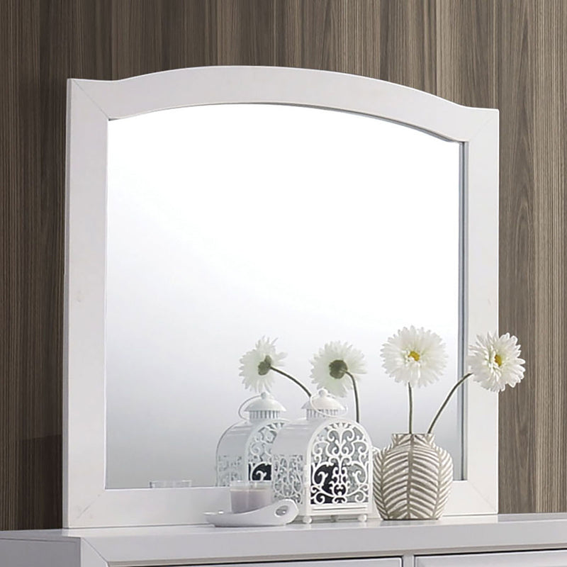 Kirsten White Mirror - Star USA Furniture Inc