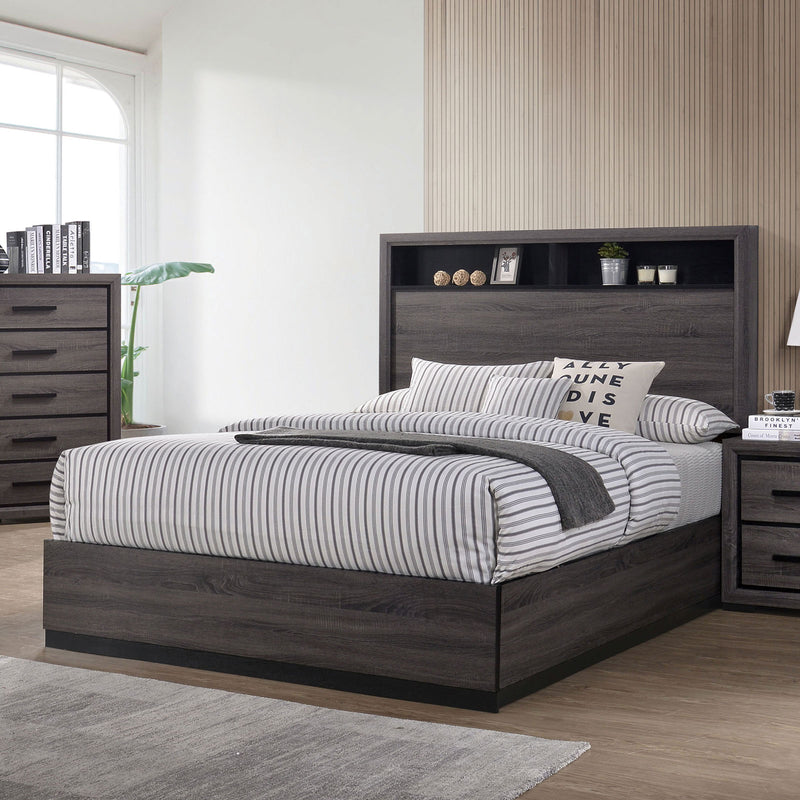 Conwy Gray Cal.King Bed