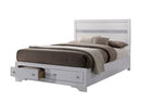 Chrissy White E.King Bed - Star USA Furniture Inc