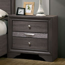 Chrissy Gray Night Stand - Star USA Furniture Inc