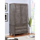 DAPHNE Gray Armoire - Star USA Furniture Inc