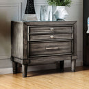 DAPHNE Gray Night Stand - Star USA Furniture Inc