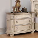 Ammanford Antique Whitewash Night Stand - Star USA Furniture Inc