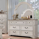 Pembroke Antique Whitewash Dresser - Star USA Furniture Inc