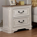 Pembroke Antique Whitewash Night Stand - Star USA Furniture Inc