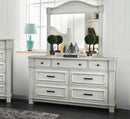Daria Antique White Dresser - Star USA Furniture Inc