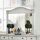 Daria Antique White Mirror - Star USA Furniture Inc