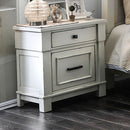 Daria Antique White Night Stand - Star USA Furniture Inc