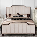 Espin Beige Cal.King Bed - Star USA Furniture Inc