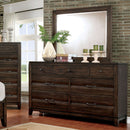 Agapetos Walnut Dresser - Star USA Furniture Inc