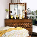 Kallisto Chestnut Brown Dresser - Star USA Furniture Inc
