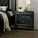 Demetria Metallic Gray Night Stand - Star USA Furniture Inc