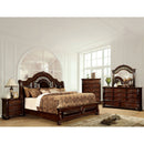Flandreau Brown Cherry/Espresso 5 Pc. Queen Bedroom Set w/ Chest - Star USA Furniture Inc
