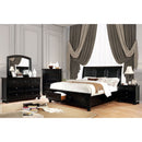 Castor Black 4 Pc. Queen Bedroom Set - Star USA Furniture Inc