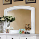 Castor White Mirror - Star USA Furniture Inc