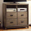ANTLER Natural Ash Media Chest - Star USA Furniture Inc