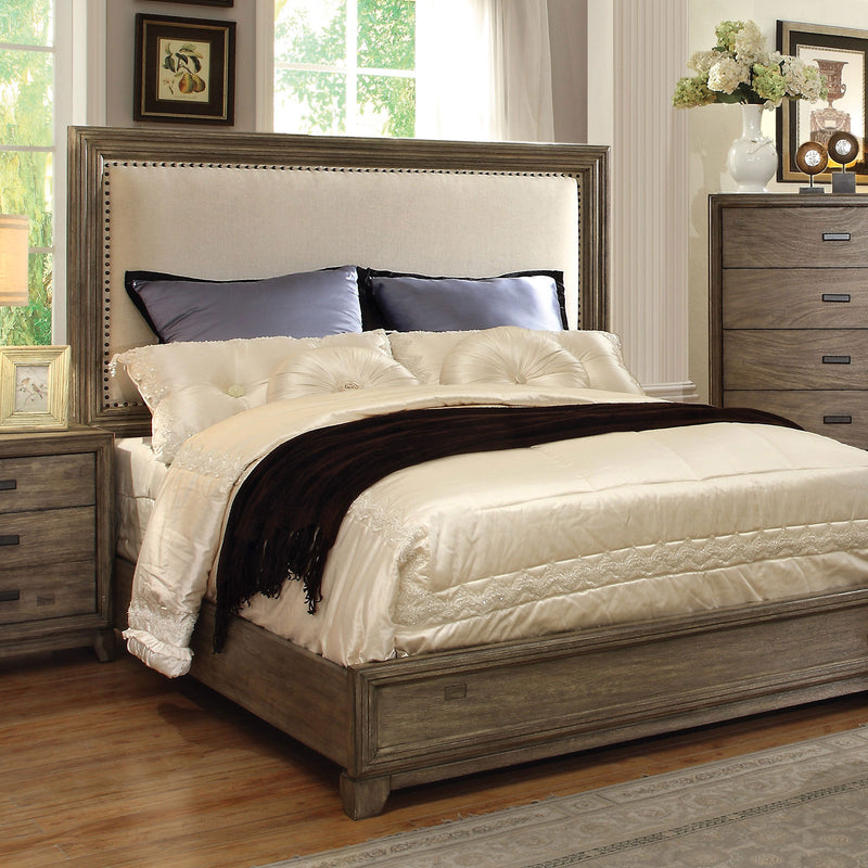 ANTLER Natural Ash/Ivory Queen Bed - Star USA Furniture Inc