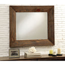 COIMBRA Rustic Natural Tone Mirror - Star USA Furniture Inc