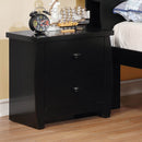 Marlee Black Night Stand - Star USA Furniture Inc