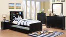 Marlee Black 4 Pc. Twin Bedroom Set - Star USA Furniture Inc