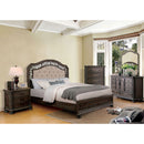 PERSEPHONE Rustic Natural Tone 4 Pc. Queen Bedroom Set - Star USA Furniture Inc