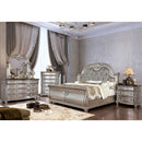 Fromberg Champagne 5 Pc. Queen Bedroom Set w/ Chest - Star USA Furniture Inc