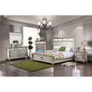 Salamanca Silver 5 Pc. Queen Bedroom Set w/ 2NS - Star USA Furniture Inc