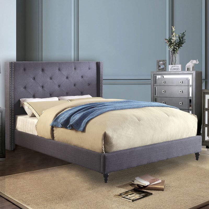 ANABELLE Blue Queen Bed