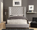 Mirabelle Ivory Cal.King Bed - Star USA Furniture Inc