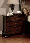 NORTHVILLE Dark Cherry Night Stand - Star USA Furniture Inc