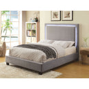 Erglow I Gray Cal.King Bed - Star USA Furniture Inc