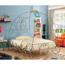 ENCHANT Champagne/White Twin Bed - Star USA Furniture Inc